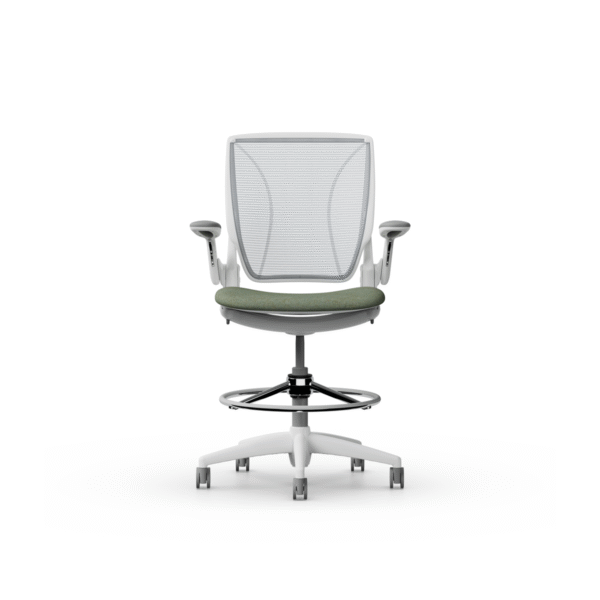 World Stool Upholstered